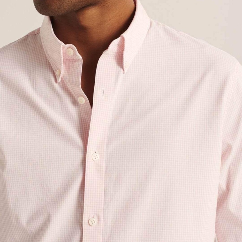 Abercrombie and Fitch Poplin Button Up shirt size XL NWT - Picture 4 of 12